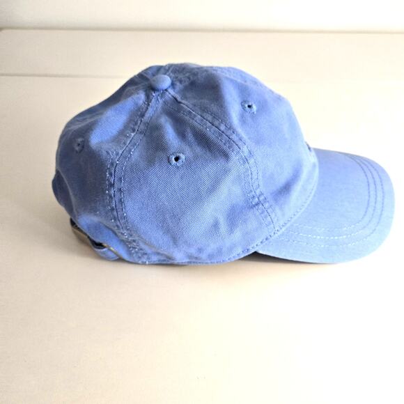 J. Crew Light Blue Lighthouse Baseball Hat Cap One Size Adjustable - Picture 5 of 8